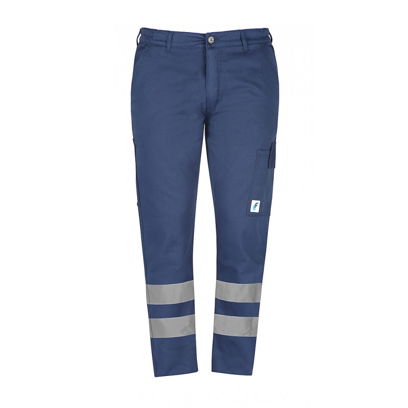 Pantalone Da Lavoro Alta Visibilit Cotone Multitasche Fustagno Bnr