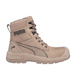 Scarpe antinfortunistiche alte da cucina Puma Absolute Mid S2 SRC Bianco 40