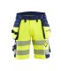 Bermuda da lavoro alta visibilità Multitasche Stretch Blaklader High VIS stretch 4-VIE 112016483389C50