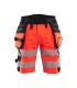 Bermuda da lavoro alta visibilità Multitasche Stretch Blaklader High VIS stretch 4-VIE 112016485599C50