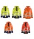 Giacca da Lavoro Alta Visibilità Impermeabile High Vis Level 1 Blaklader 4323200033894L