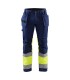 Pantalone da lavoro alta visibilità Multitasche Stretch Blaklader High VIS 155818118933C50