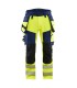 Pantalone da lavoro alta visibilità Multitasche Stretch Blaklader High VIS stretch 4-VIE 112216483389C50