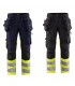 Pantalone da lavoro alta visibilità Multitasche Stretch Blaklader High X1900 strech 199413308933C50