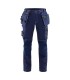 Pantaloni da Lavoro Stretch Multitasche 100% Cotone Blaklader Artigiano Donna 713013708800C42